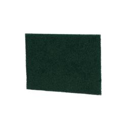 9 x 6 in. Medium Duty Scouring Pad in Green (Case of 20)