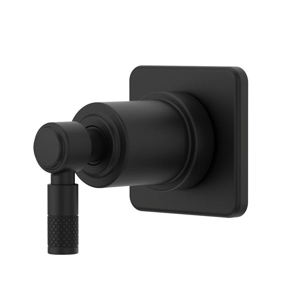 Pfister Matte Black Single Handle Bathtub & Shower Faucet (Trim Only) 