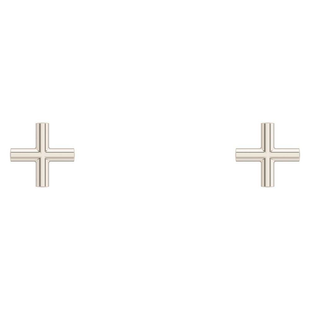 TENET 2-HANDLE CROSS HANDLE KIT IN POLISHED NICKEL 
