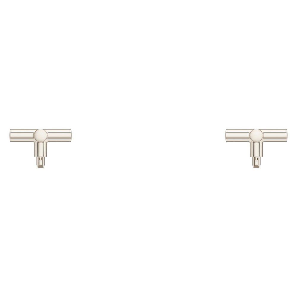 TENET 2-HANDLE CROSS HANDLE KIT IN POLISHED NICKEL 