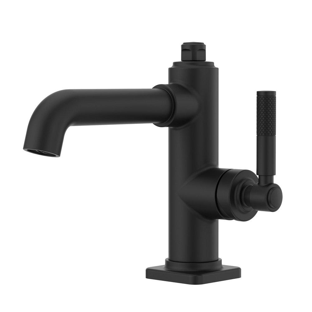 HILLSTONE SINGLE CONTROL 4 CENTERSET BATHROOM FAUCET IN MATTE BLACK 
