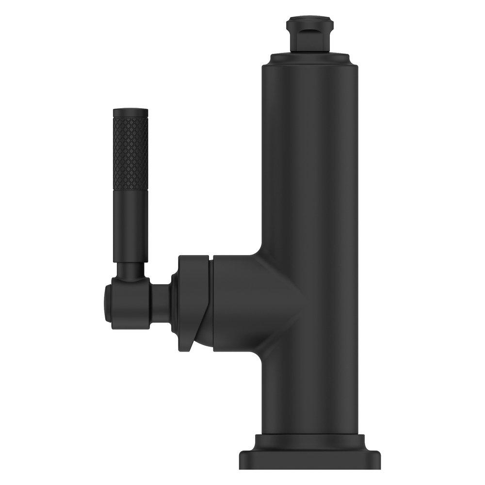 HILLSTONE SINGLE CONTROL 4 CENTERSET BATHROOM FAUCET IN MATTE BLACK 