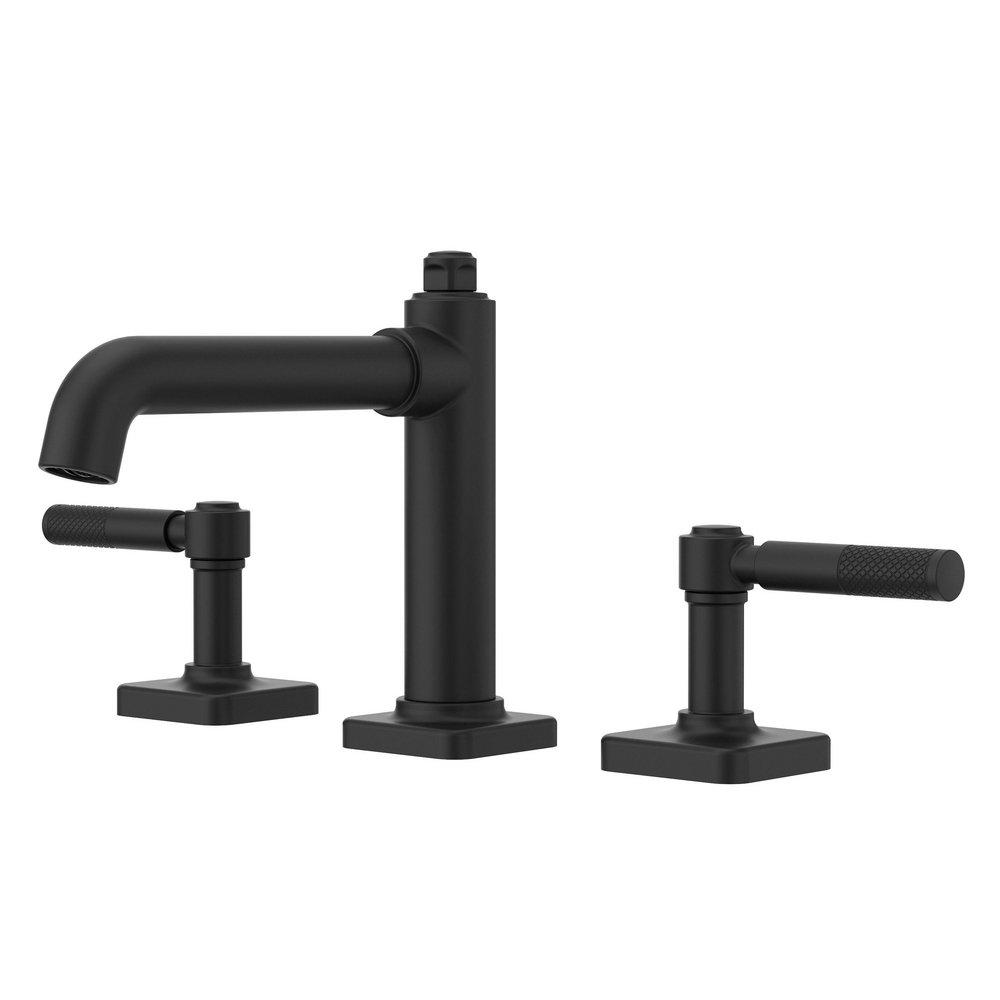 HILLSTONE 2-HANDLE 8 WIDESPREAD BATHROOM FAUCET IN MATTE BLACK 