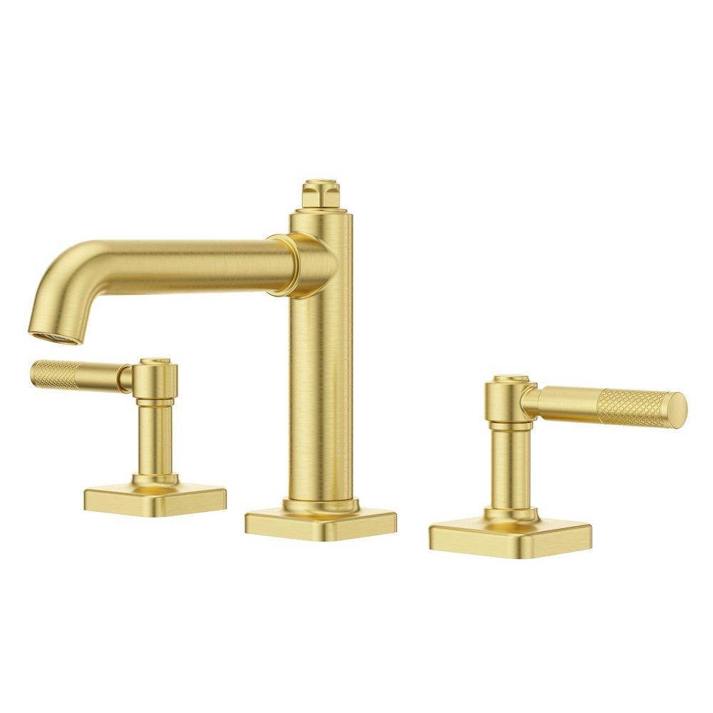 HILLSTONE 2-HANDLE 8 WIDESPREAD BATHROOM FAUCET IN BRUSHED GOLD 