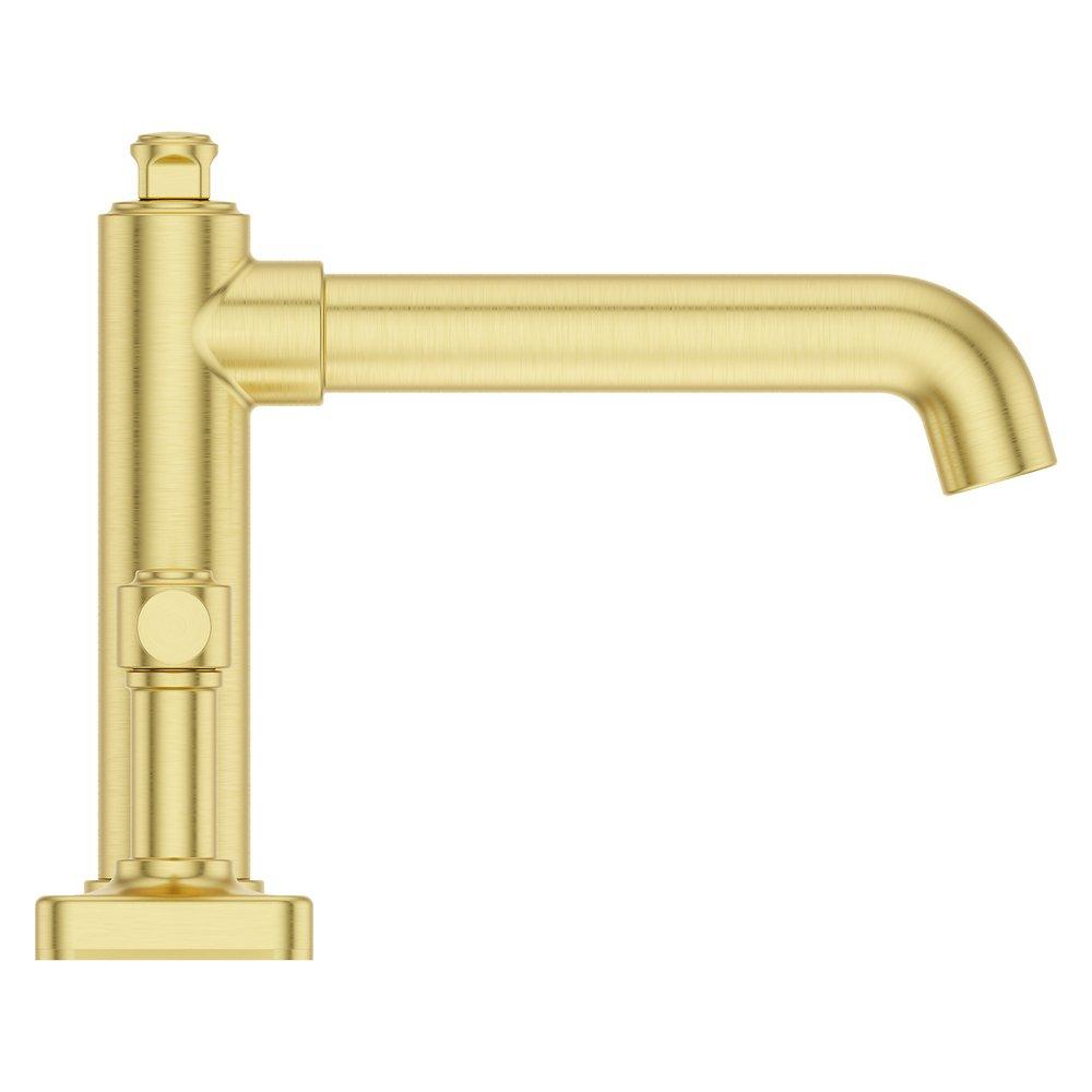 HILLSTONE 2-HANDLE 8 WIDESPREAD BATHROOM FAUCET IN BRUSHED GOLD 