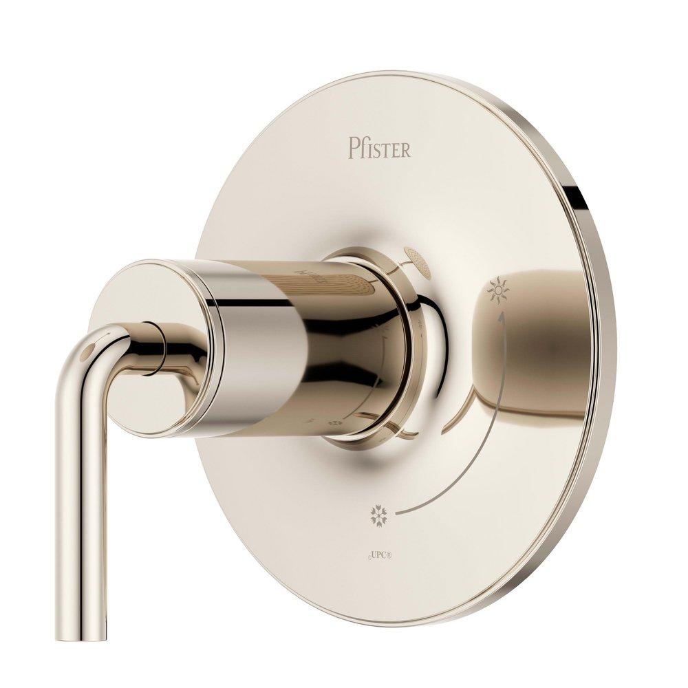 TENET 1-HANDLE TUB & SHOWER VALVE ONLY TRIM IN POLISHED NICKEL 