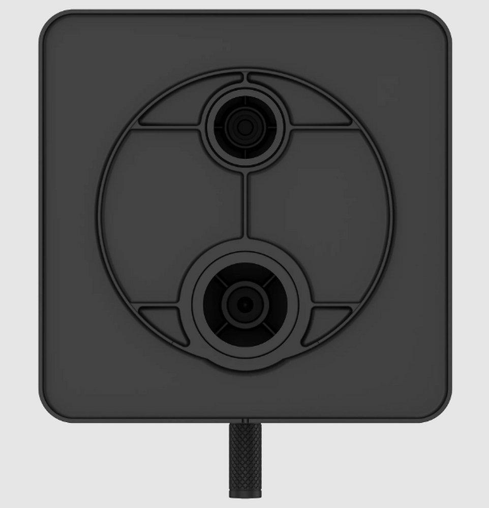 HILLSTONE STACKED DIVERTER TRIM KIT IN MATTE BLACK 