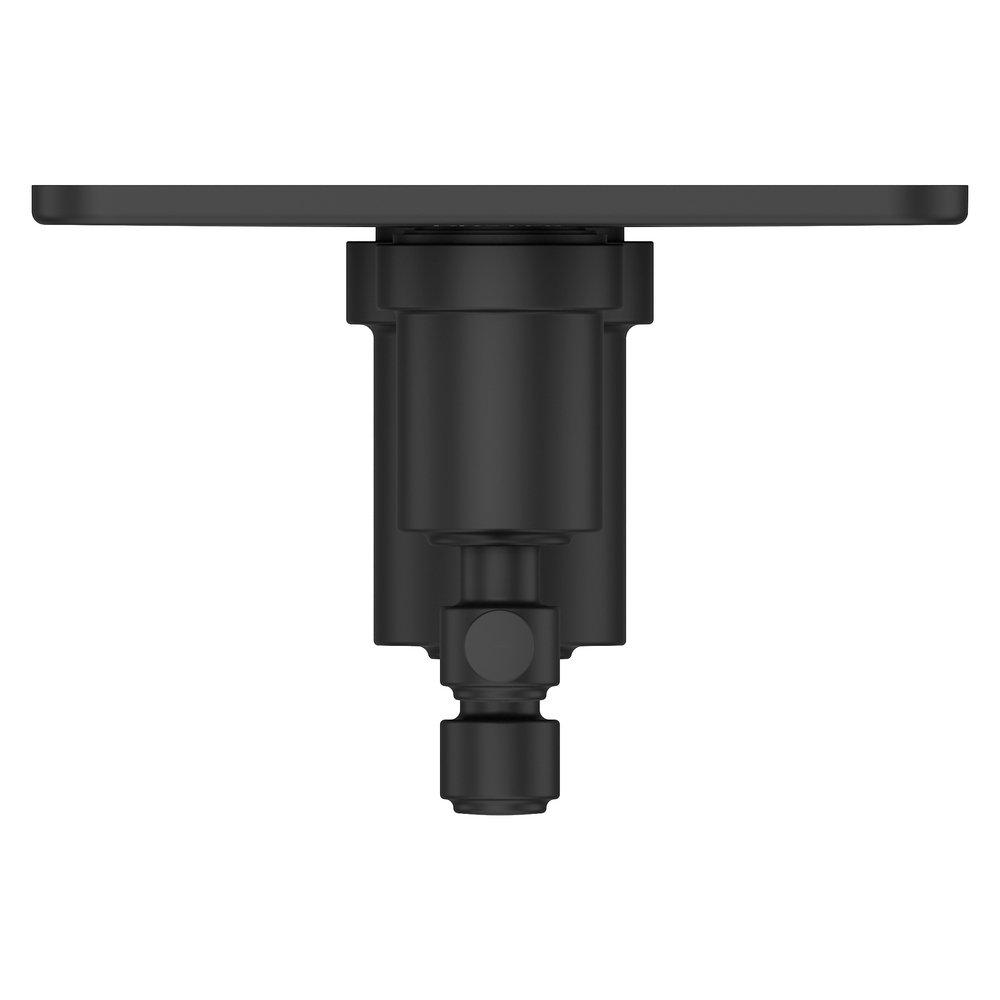 HILLSTONE STACKED DIVERTER TRIM KIT IN MATTE BLACK 