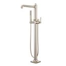HILLSTONE TUB FILLER WITH HANDSHOWER IN POLISHED NICKEL 