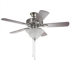 52 in. 5-Blade Indoor Ceiling Fan in Brushed Nickel