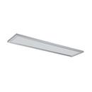 1 x 4 ft. LED Flat Panel Fixture in Brushed Nickel