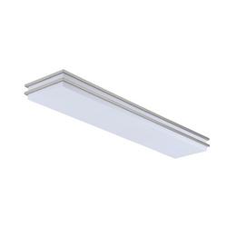 4 ft. LED Flush Mount Ceiling Fixture in Brushed Nickel