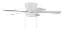 52 in. 5-Blade Indoor Ceiling Fan in White