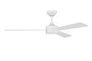 52 in. 3-Blade Indoor Ceiling Fan in Matte White
