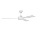 Craftmade Matte White 52 in. 3-Blade Indoor Ceiling Fan 