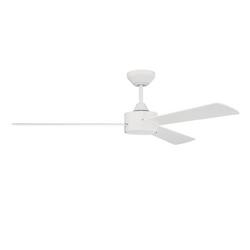 52 in. 3-Blade Indoor Ceiling Fan in Matte White