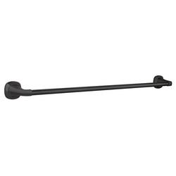 24 in. Towel Bar in Matte Black