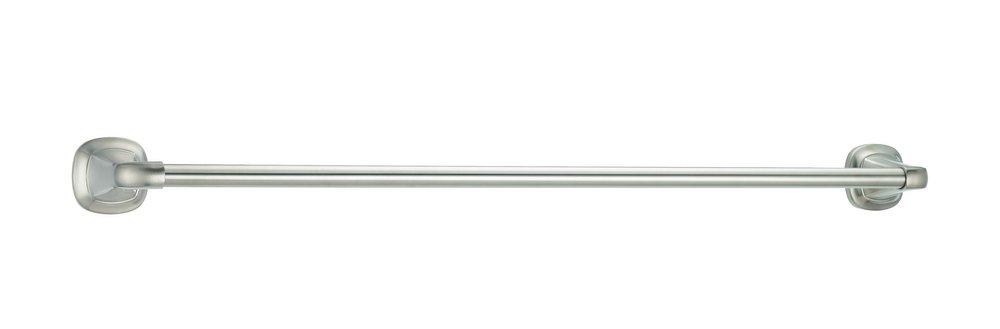 24 in. Towel Bar in Brushed Nickel 
