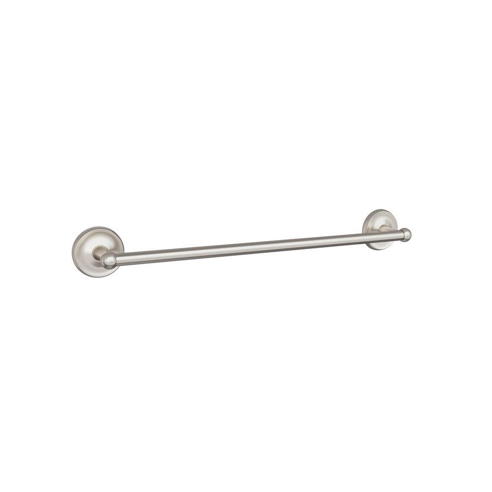 18 in. Towel Bar in Brushed Nickel 