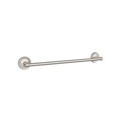 18 in. Towel Bar in Brushed Nickel