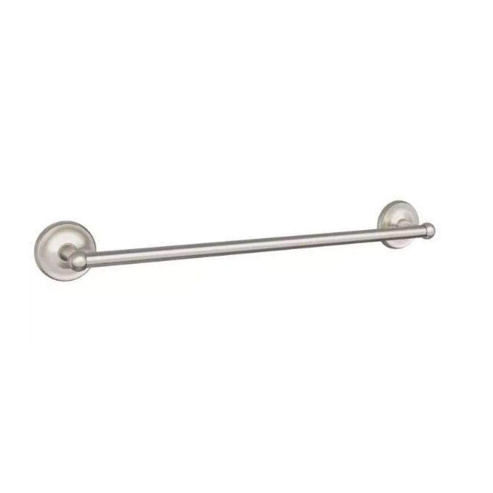 18 in. Towel Bar in Brushed Nickel 