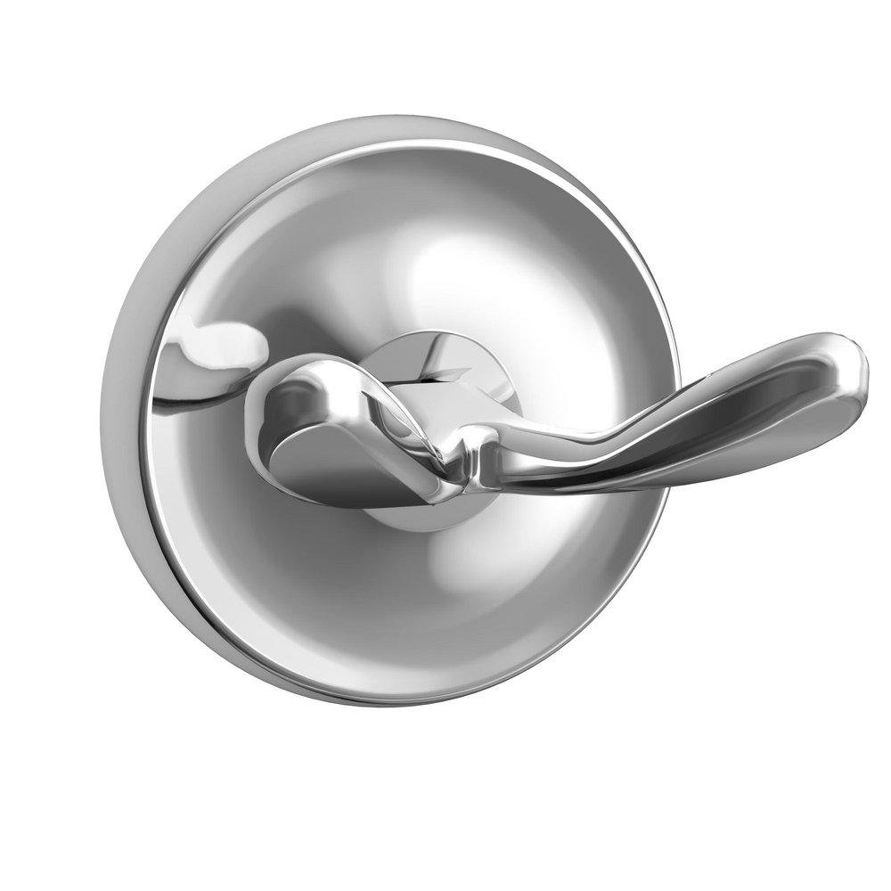 2 Robe Hook in Polished Chrome 