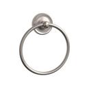 Closed Towel Ring in Brushed Nickel