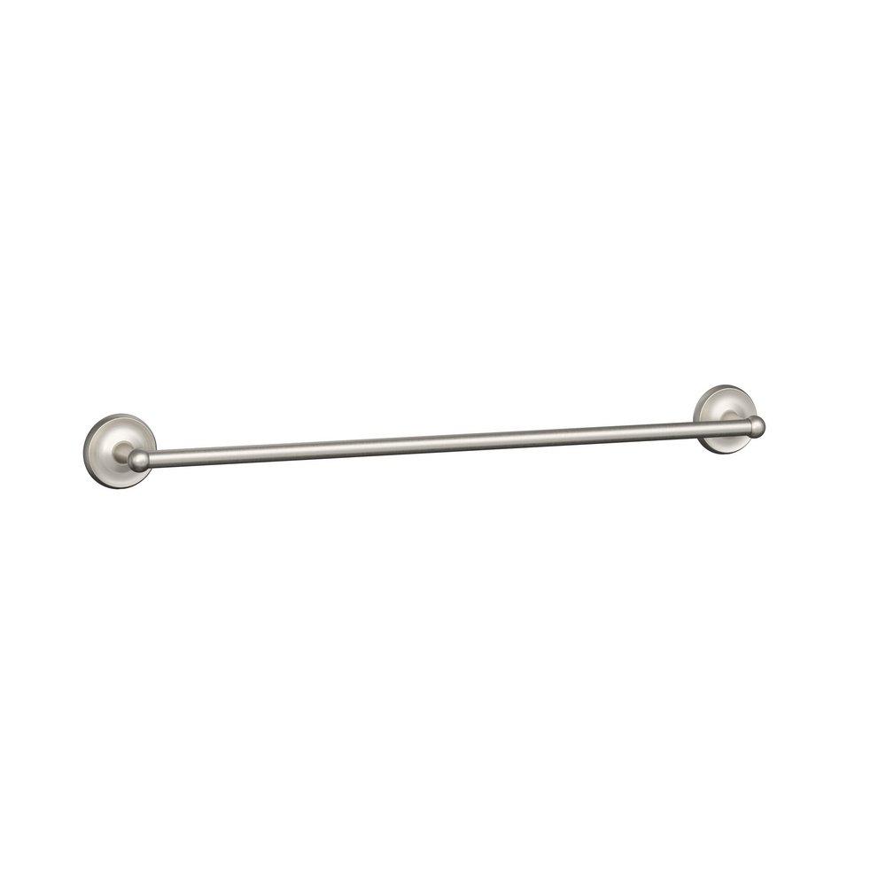 24 in. Towel Bar in Brushed Nickel 