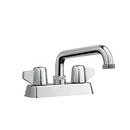 Two Handle Lever Laundry Faucet in Polished Chrome 