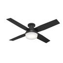 52 in. 4-Blade Indoor Ceiling Fan in Matte Black