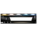 1X4' EDGE LIT 6-WAY COLOR SELECT FLAT PANEL, MATTE BLACK 
