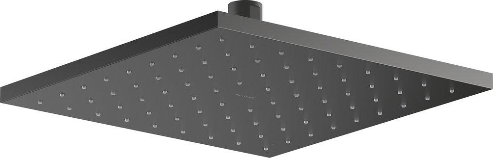 KOHLER Matte Black Single Function Showerhead 
