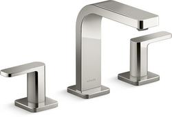 Two Handle Widespread Bathroom Sink Faucet in Vibrant&reg; Polished Nickel