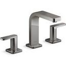 KOHLER Vibrant Titanium Two Handle Widespread Bathroom Sink Faucet 