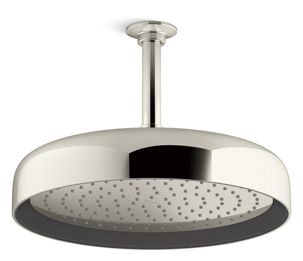 KOHLER Vibrant Polished Nickel Single Function Showerhead 