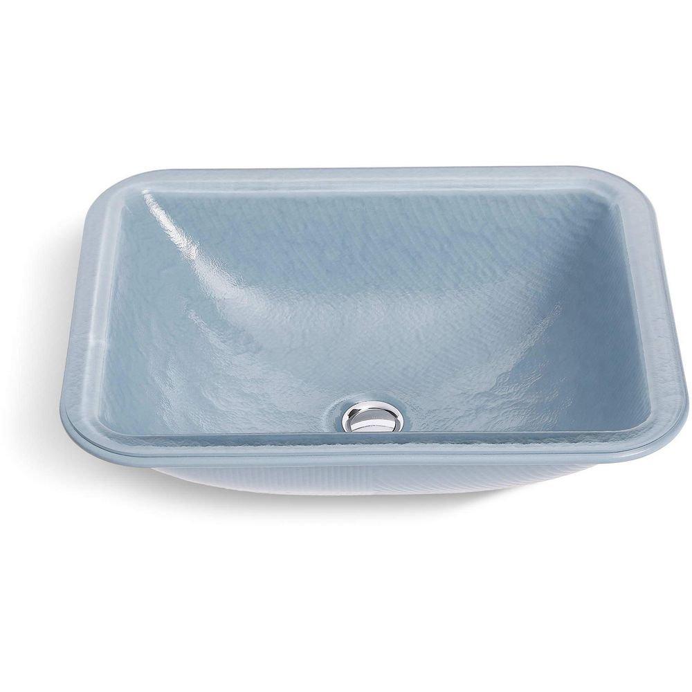 KOHLER Opaque Dusk Undermount Bathroom Sink 