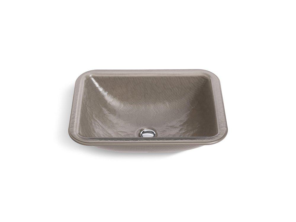 KOHLER Opaque Doe Undermount Bathroom Sink 