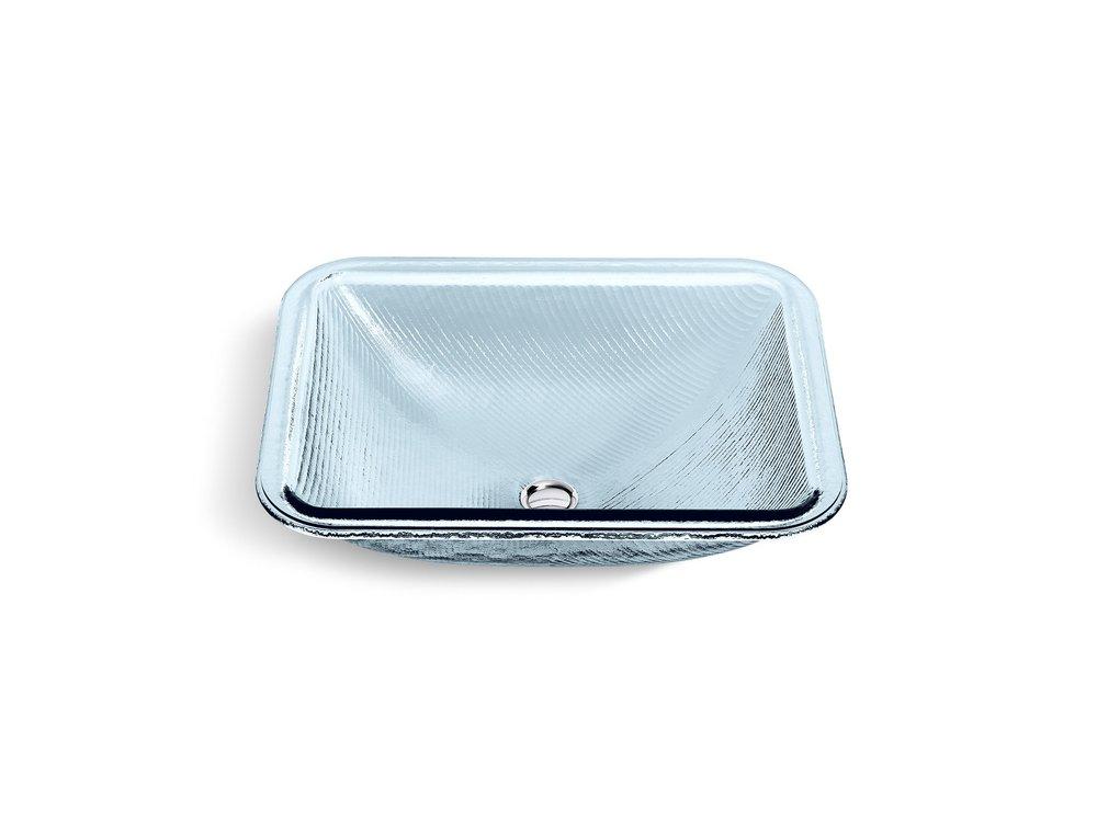 KOHLER Translucent Dusk Undermount Bathroom Sink 