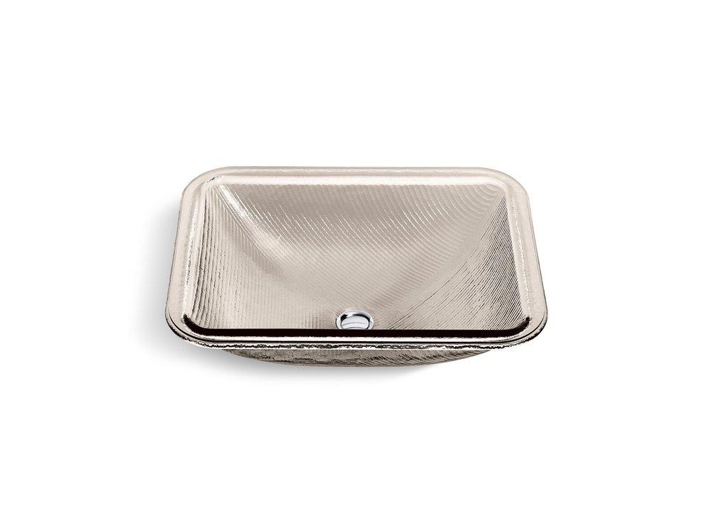 KOHLER Translucent Doe Undermount Bathroom Sink 