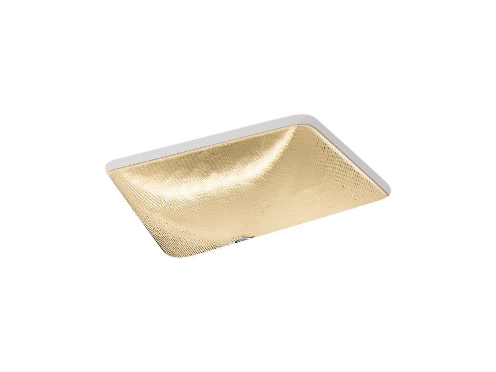 KOHLER Translucent Sandalwood Undermount Bathroom Sink 