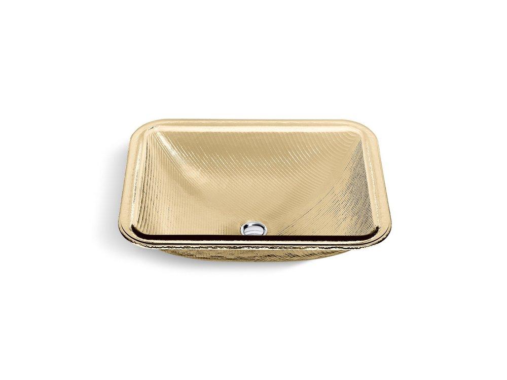 KOHLER Translucent Sandalwood Undermount Bathroom Sink 