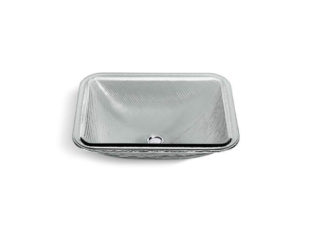 KOHLER Translucent Stone Undermount Bathroom Sink 