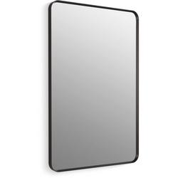 30 x 1-3/8 in. Framed Mirror Rectangular in Blacks