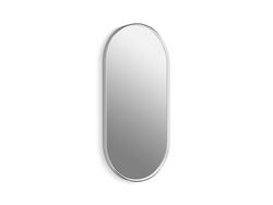 36 x 1-3/8 x 18 in. Flat Edge Capsule Framed Mirror in Polished Chrome