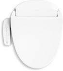 KOHLER White Round Closed Front with Cover Bidet Seat 