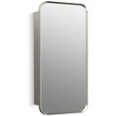 KOHLER Brushed Nickel 15 x 30 in. Recessed and Surface Mount Medicine Cabinet 