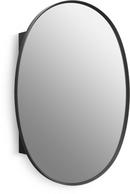 24 x 33-1/2 in. Recessed and Surface Mount Medicine Cabinet in Matte Black