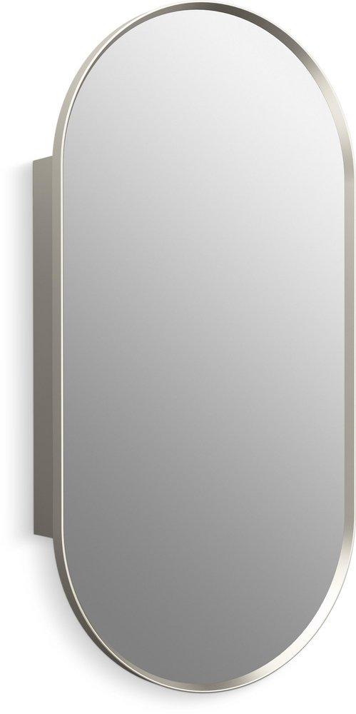 KOHLER Brushed Nickel 20 x 40 in. Recessed and Surface Mount Medicine Cabinet 