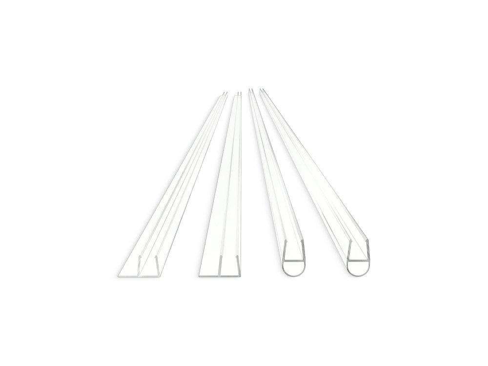SEAL KIT 3/8 GLASS SMALL GAP 