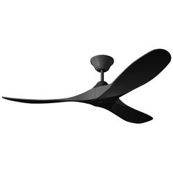 52 in. 3-Blade Indoor or Outdoor Ceiling Fan in Midnight Black